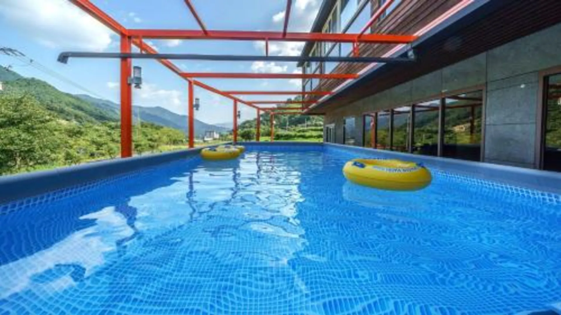 하동 모꼬지 펜션 4성급 게스트하우스 수영장