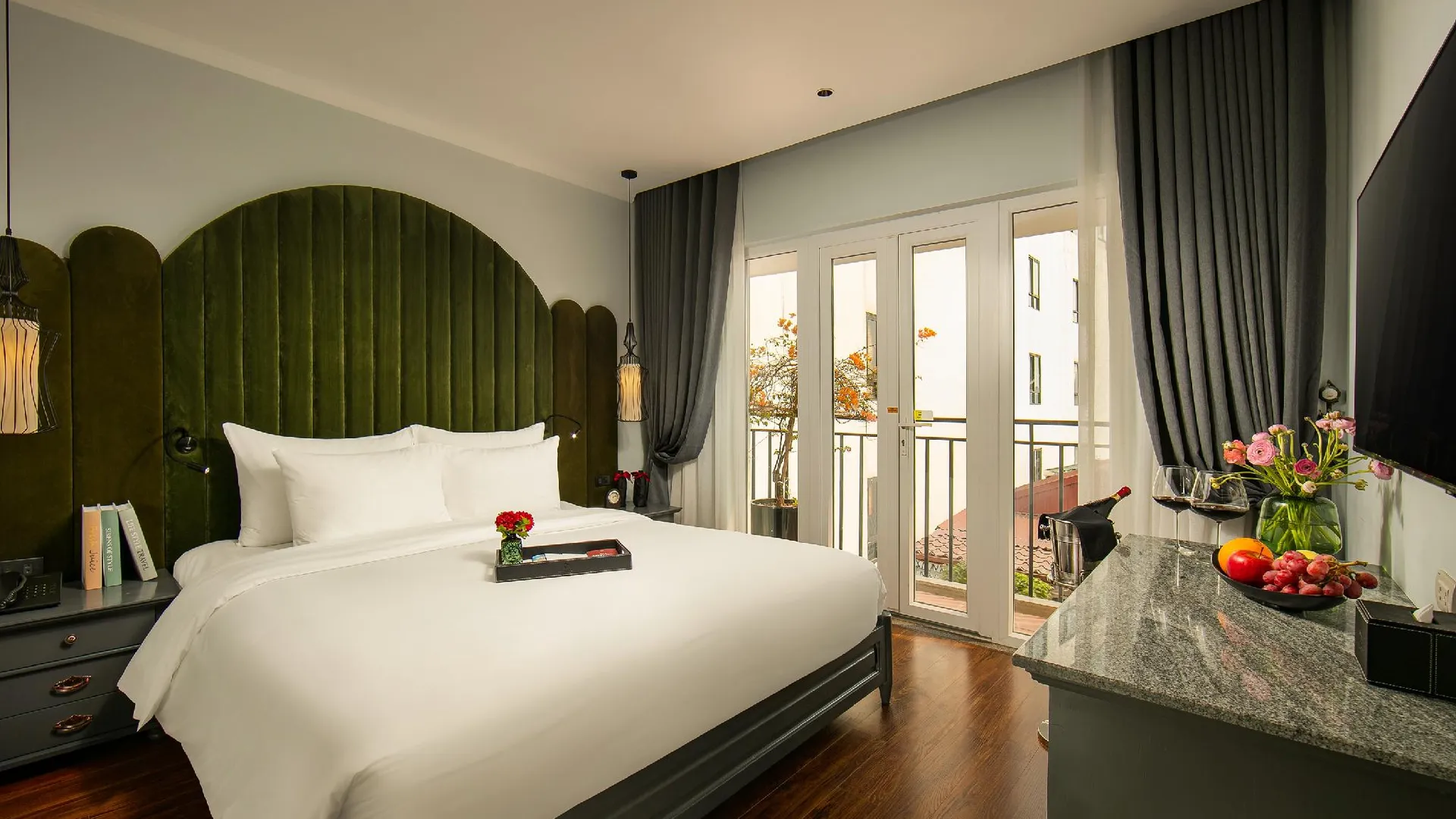 하노이 라 메조르 호텔 앤 스카이 바 4성급 호텔 스위트룸