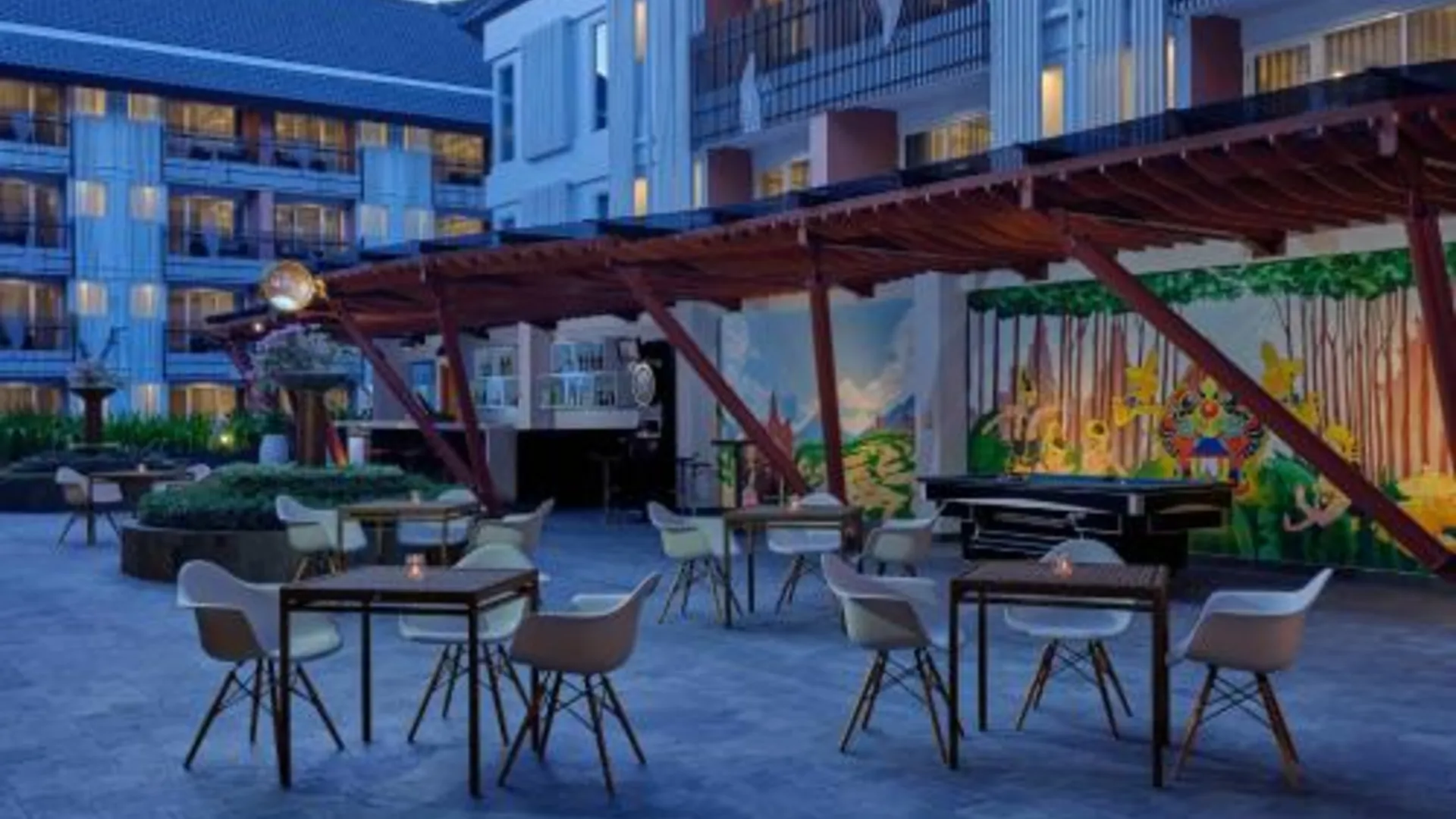 발리 페어필드 바이 메리어트 발리 쿠타 선셋 로드 4성급 호텔 레스토랑