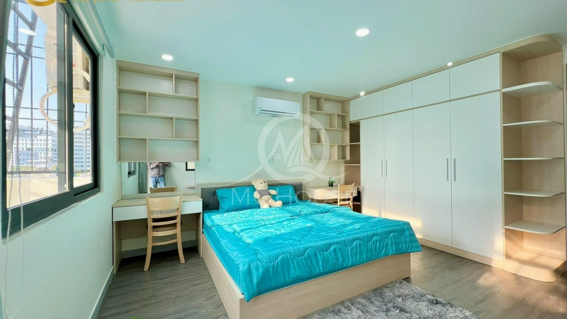 호치민 푸뉴언의 아파트먼트 (45m², 침실 1개, 프라이빗 욕실 1개) 4성급 싱글룸 외관