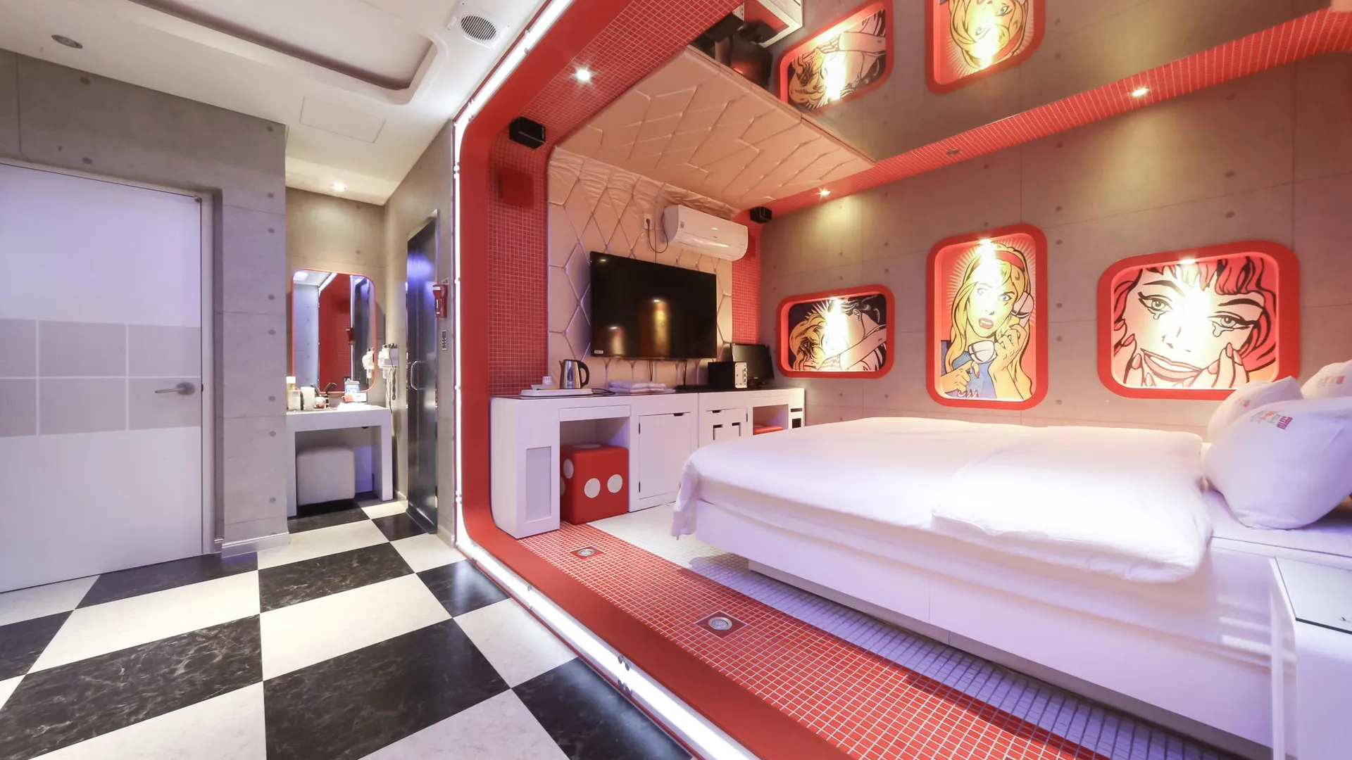 울산 울산 성남동 샛별 1성급 호텔 스위트룸