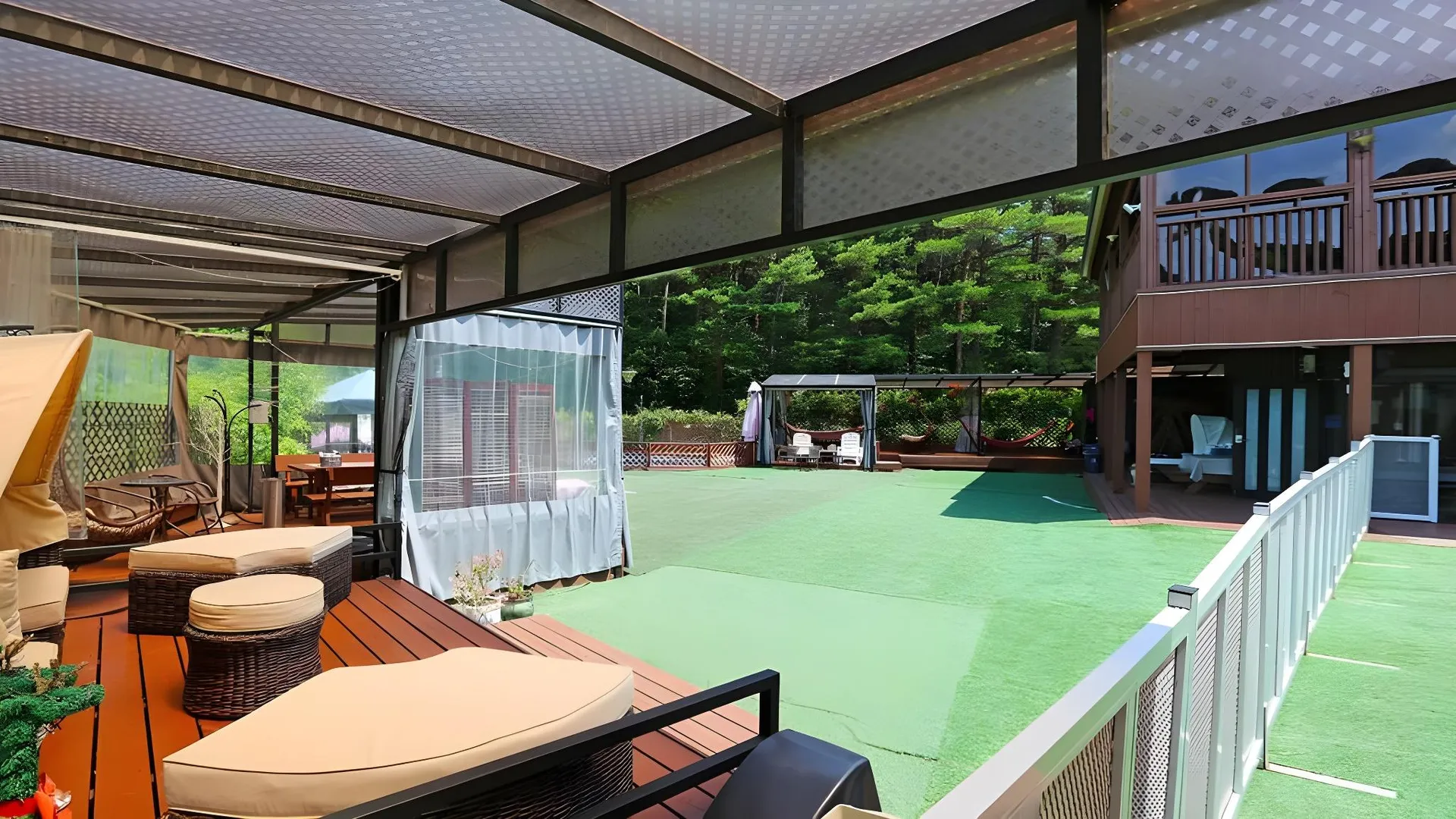 강릉 파인힐 애견 펜션 1성급 게스트하우스 전망