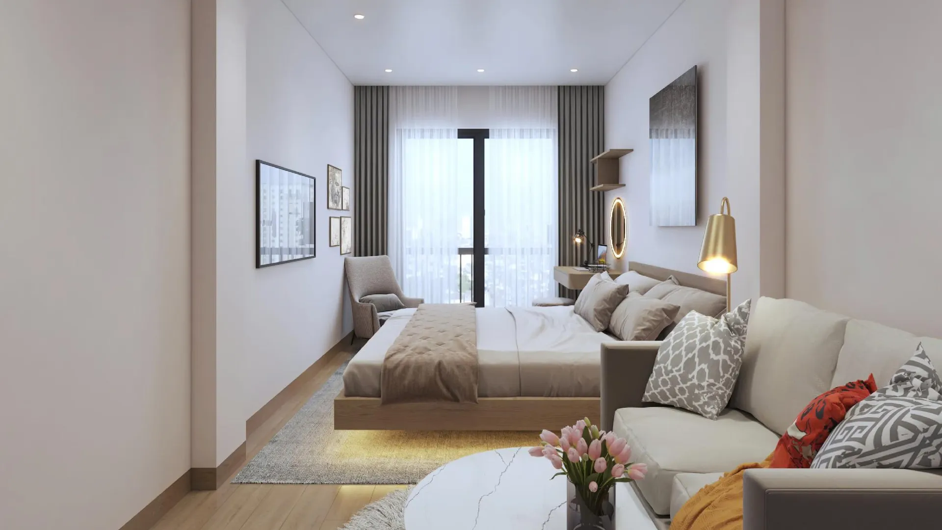 하노이 르 쁘띠 호텔 앤 트래블 3성급 호텔 객실