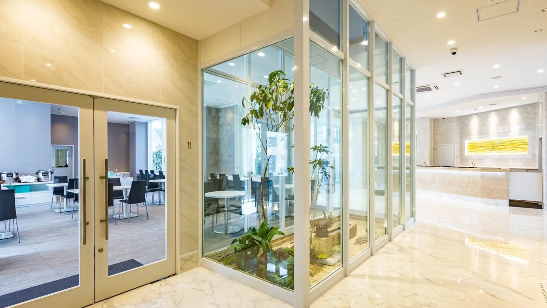 오사카 Bande Hotel Tenpozan Higashi 4성급 호텔 로비