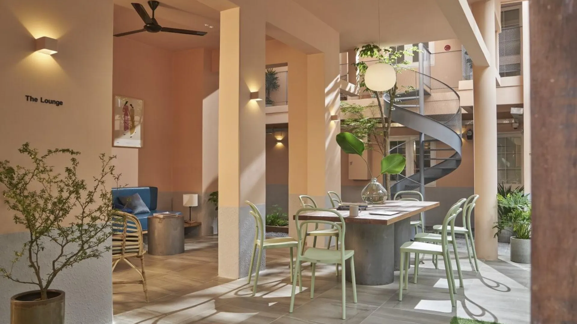 호치민 M 빌리지 리빙 남끼코이응이어 3성급 호텔 레스토랑