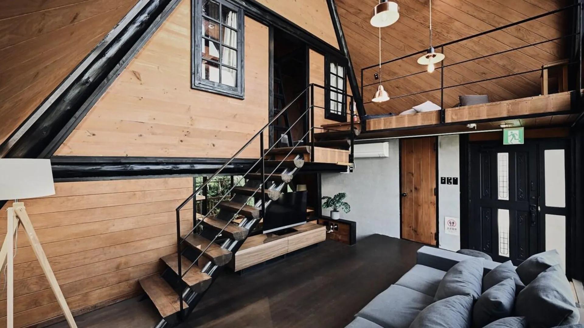 오키나와 본섬 기노자의 프라이빗 하우스 (m², 침실 3개, 프라이빗 욕실 1개) 1성급 게스트하우스 전망