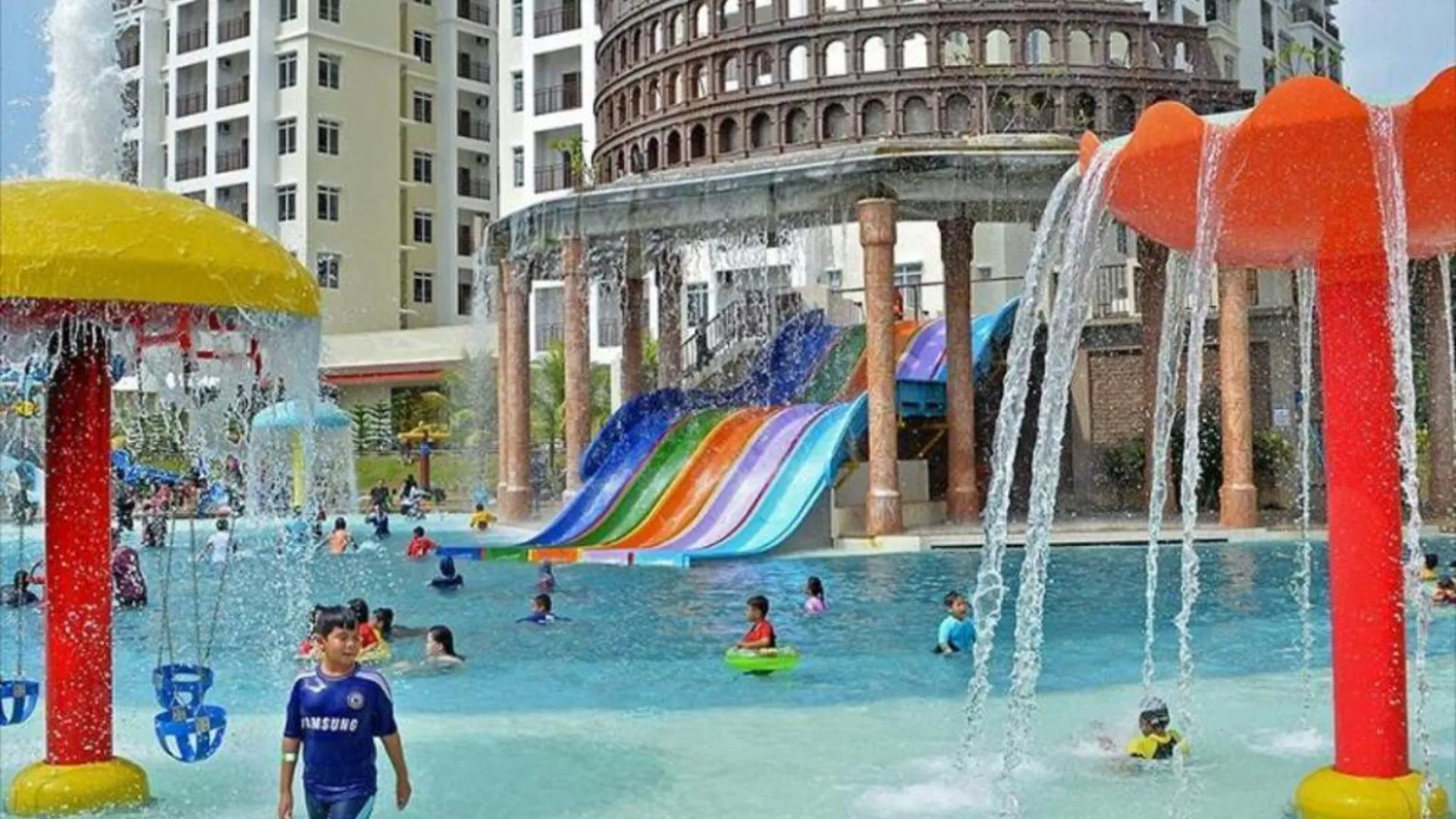 말라카 바투 베렌담의 아파트먼트 (m², 침실 2개, 프라이빗 욕실 2개) 2성급 싱글룸 로비