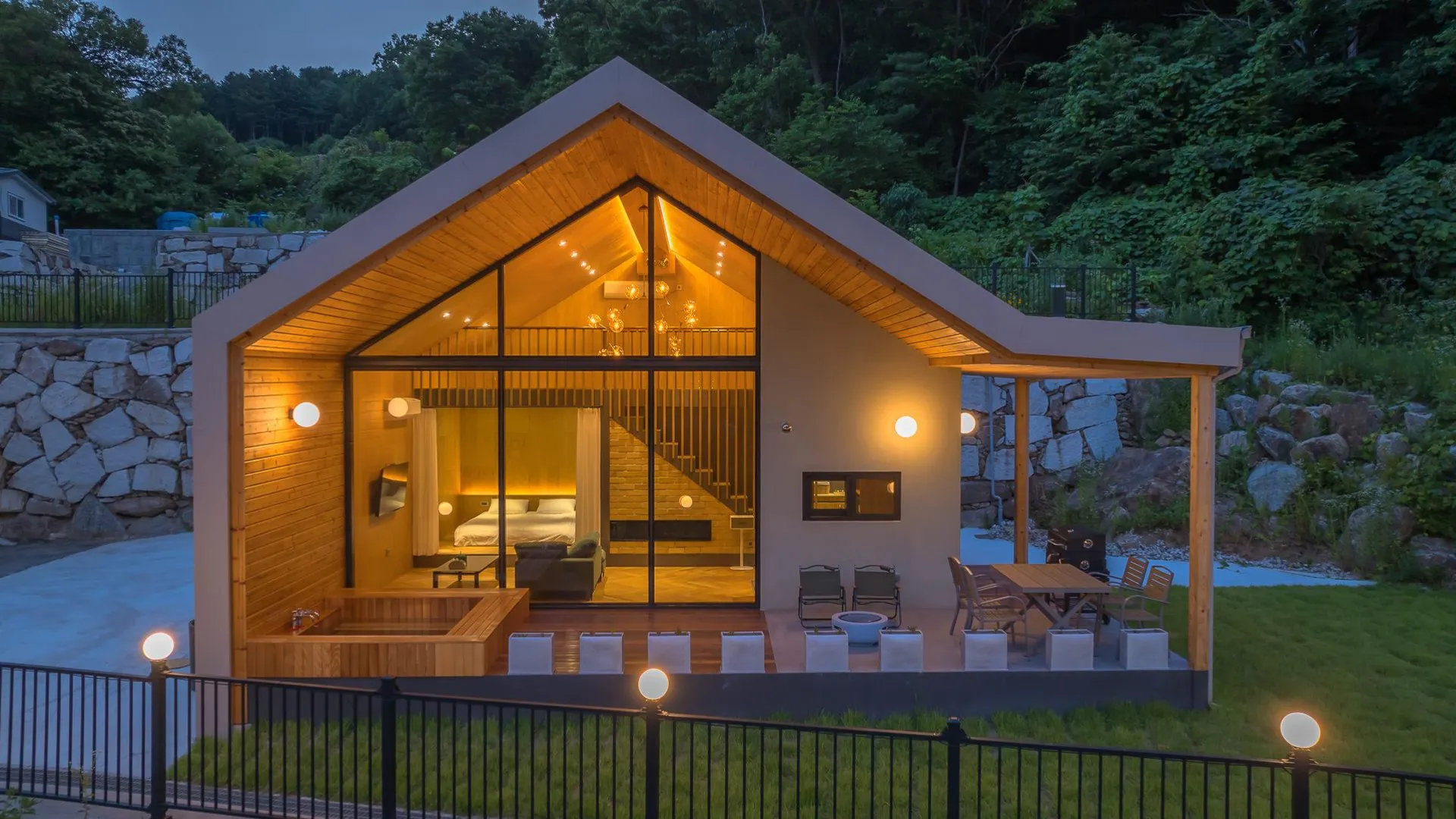 가평 가평 라빌라알바니 2성급 게스트하우스 레스토랑