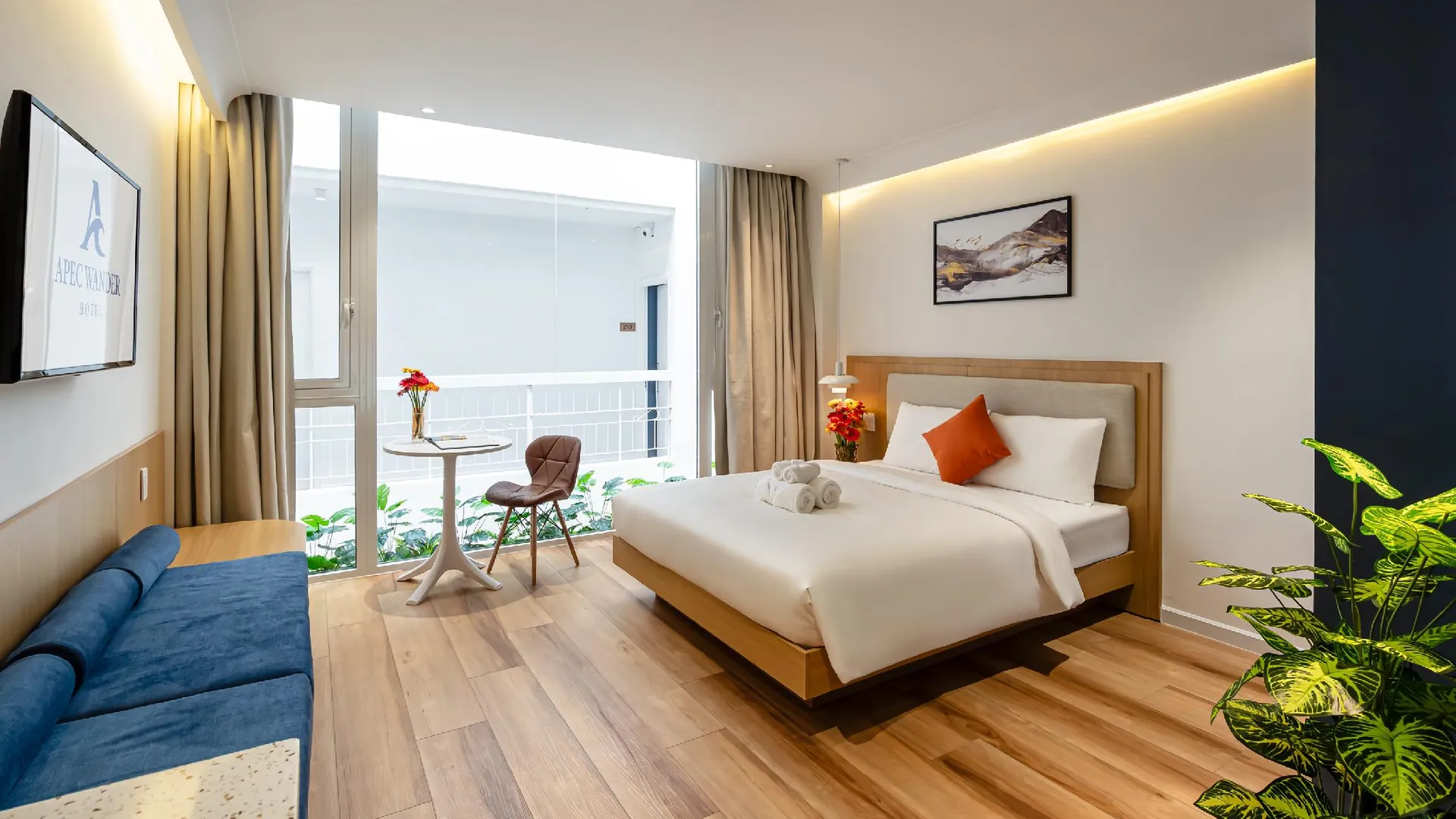호치민 APEC 원더 호텔 3성급 호텔 스위트룸