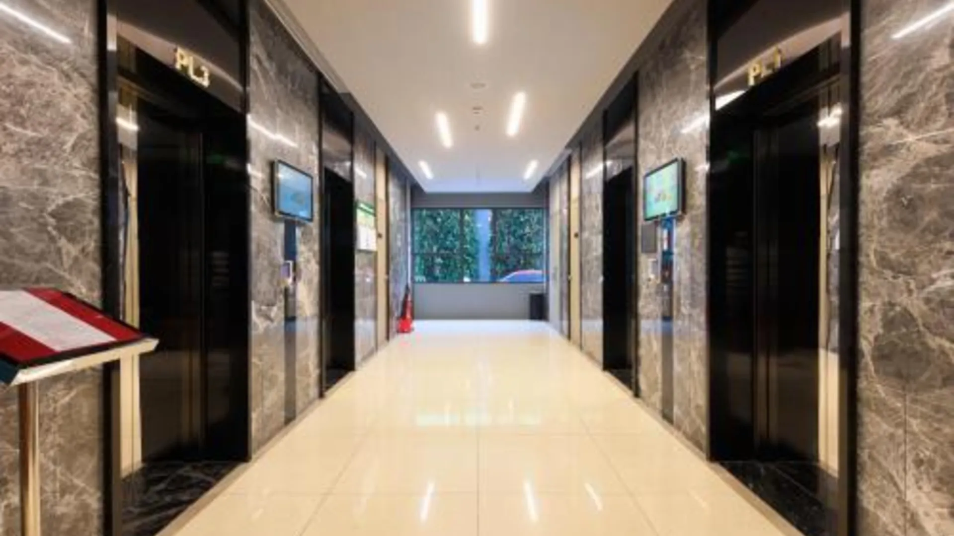 호치민 Smile Home - SOHO Apartment balcony - Modern comfortable 4성급 호텔 전망