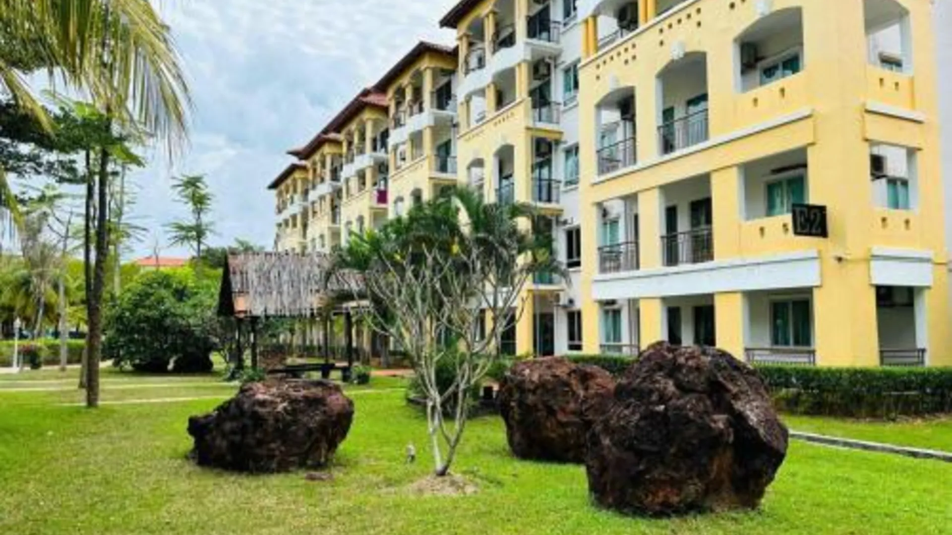 데사루 탄중 발라우의 프라이빗 하우스 (100m², 침실 1개, 프라이빗 욕실 2개) 4성급 게스트하우스 부대시설