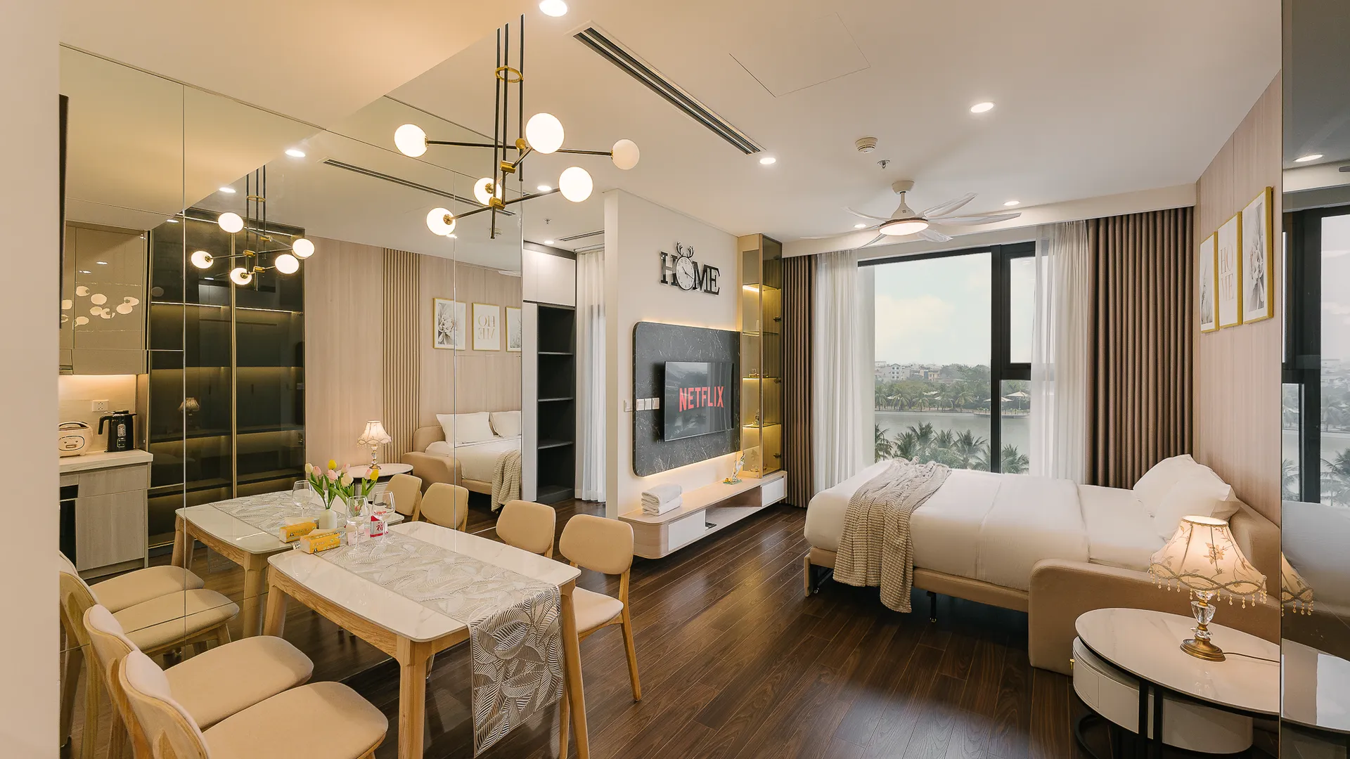 하노이 로지 하우스 - 럭셔리 레지던스 위드 레이크뷰 5성급 게스트하우스 스위트룸