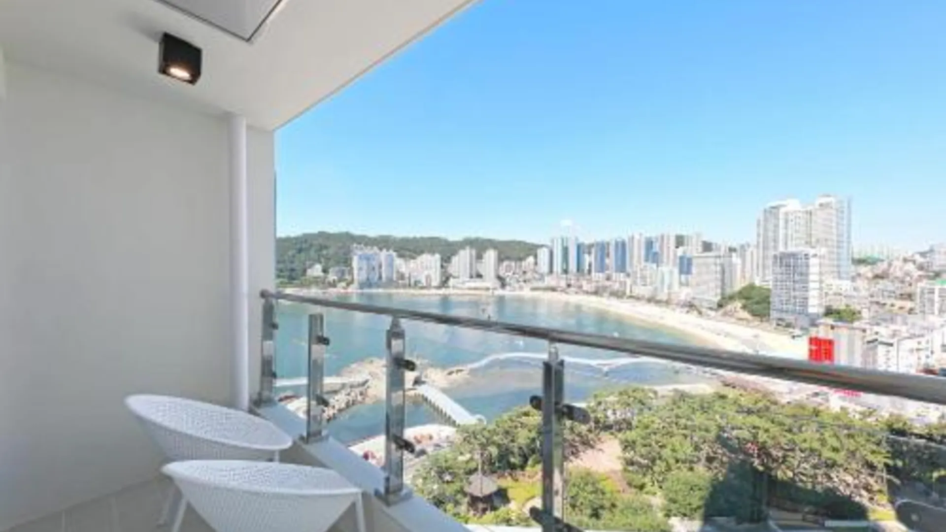 부산 엘모멘토 송도 레지던스 5성급 호텔 전망