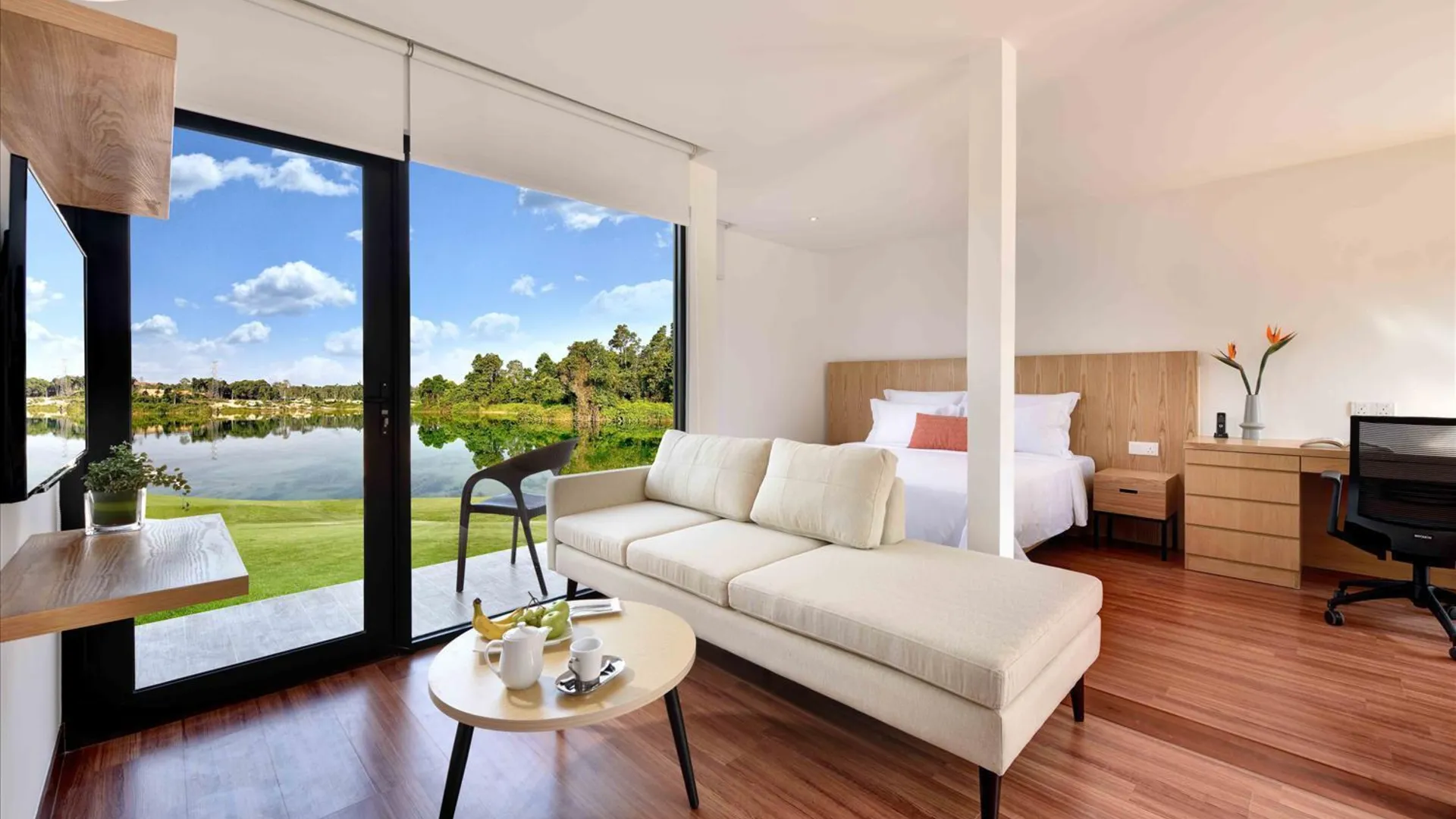 펭거랑 레이크뷰 테라스 리조트 픙게랑 3성급 호텔 스위트룸