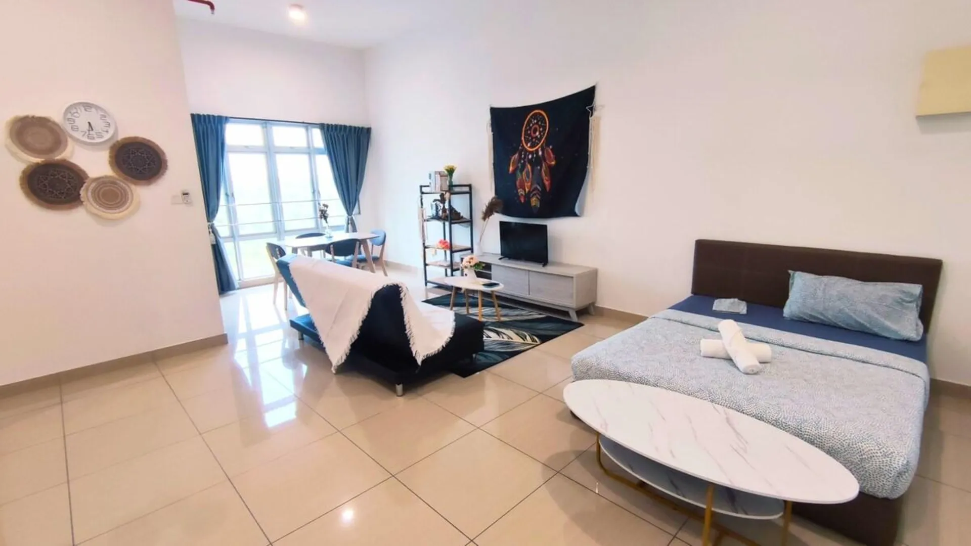 조호바루 / 조호르바루 테브라우의 아파트먼트 (80m², 침실 1개, 프라이빗 욕실 1개) 3성급 싱글룸 객실