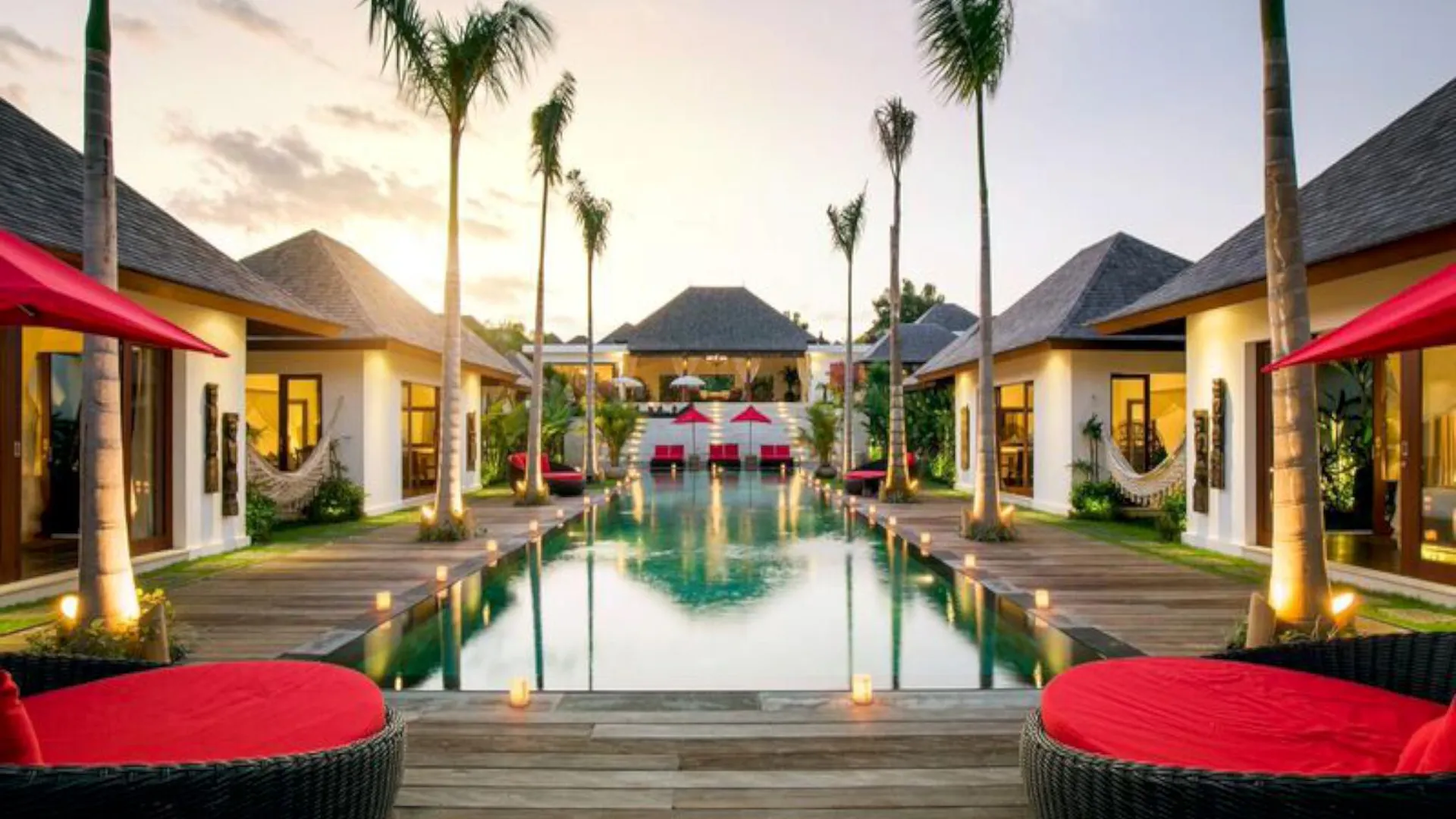 발리 나티 빌라 3성급 호텔 객실