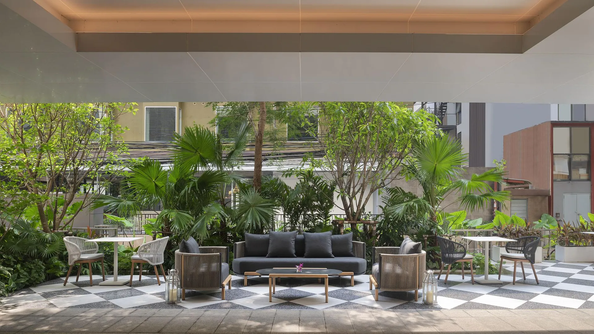 방콕 파크로얄 스위트 방콕 4성급 호텔 전망