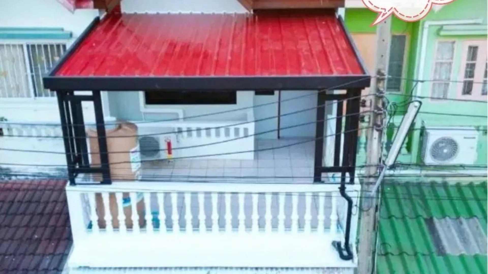 방콕 방카피의 프라이빗 하우스 (m², 침실 1개, 프라이빗 욕실 2개) 3성급 게스트하우스 객실