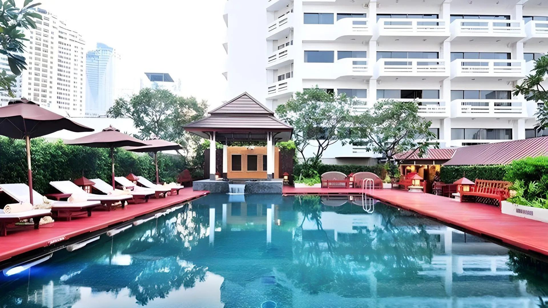 방콕 센터 포인트 플러스 호텔 프라투남 4성급 호텔 스위트룸