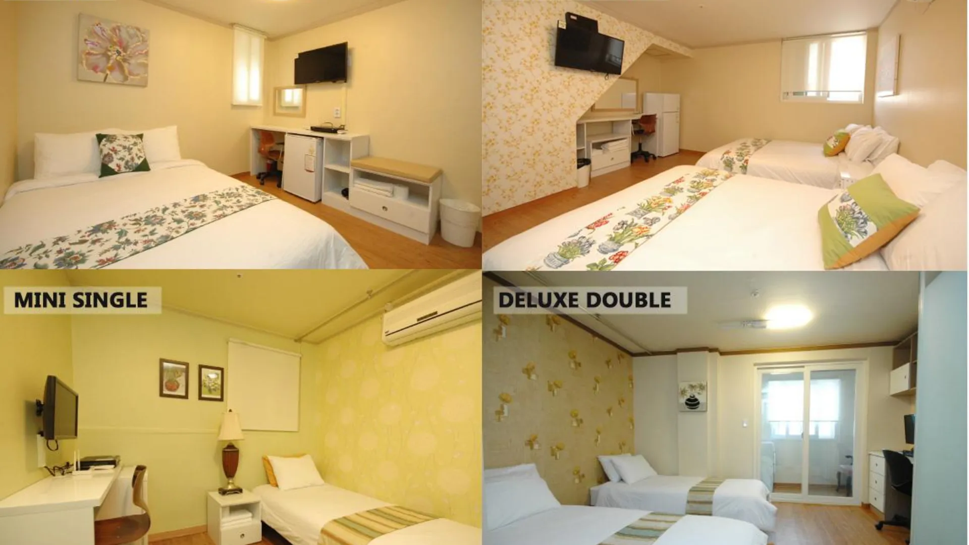 서울 이 레지던스 2성급 호텔 객실