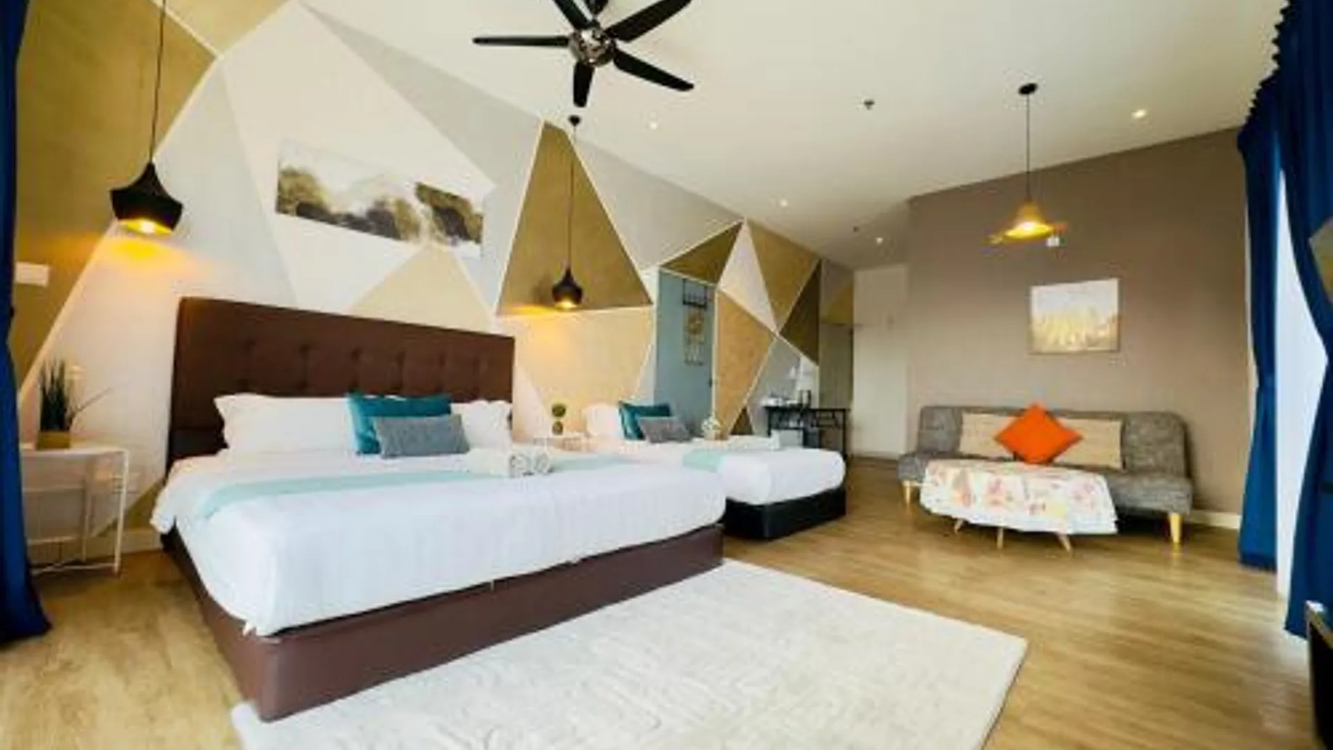 코타키나발루 Owl Nest Suite' at aeropod sovo 4성급 게스트하우스 스위트룸