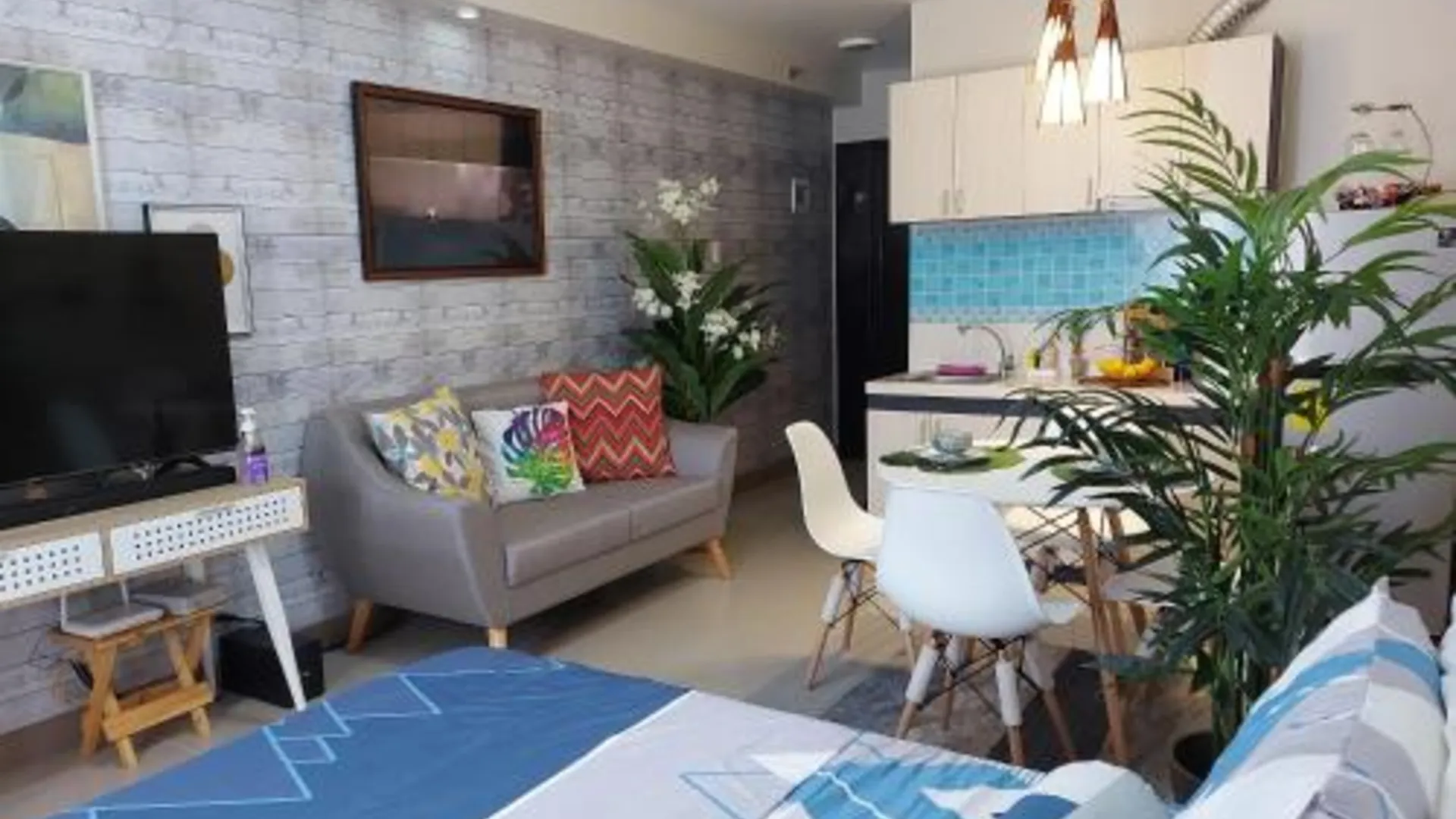 세부 라푸라푸 시티의 아파트먼트 (27m², 침실 1개, 프라이빗 욕실 1개) 5성급 게스트하우스 스위트룸