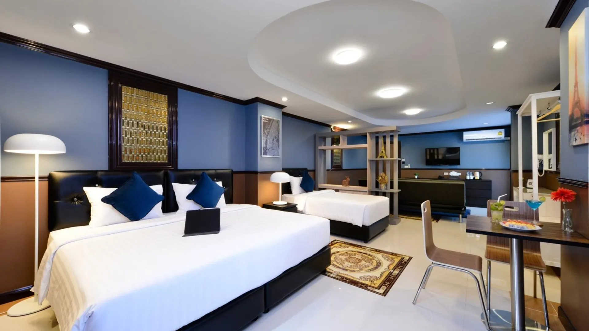 방콕 더 브레튼 호텔 (미디어) 4성급 호텔 스위트룸