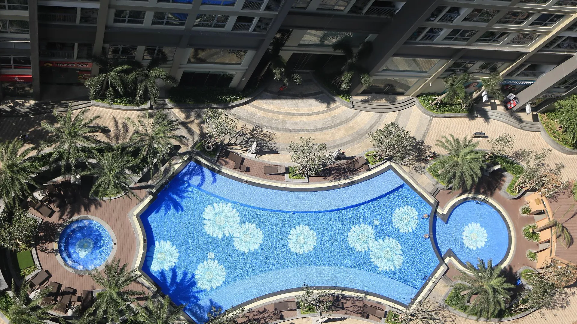 호치민 빈탄의 아파트먼트 (79m², 침실 2개, 프라이빗 욕실 2개) 4성급 싱글룸 로비