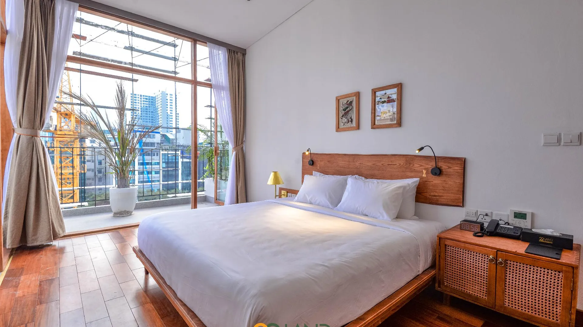 하노이 22하우징 - 22랜드 레지던스 호텔 4성급 호텔 전망