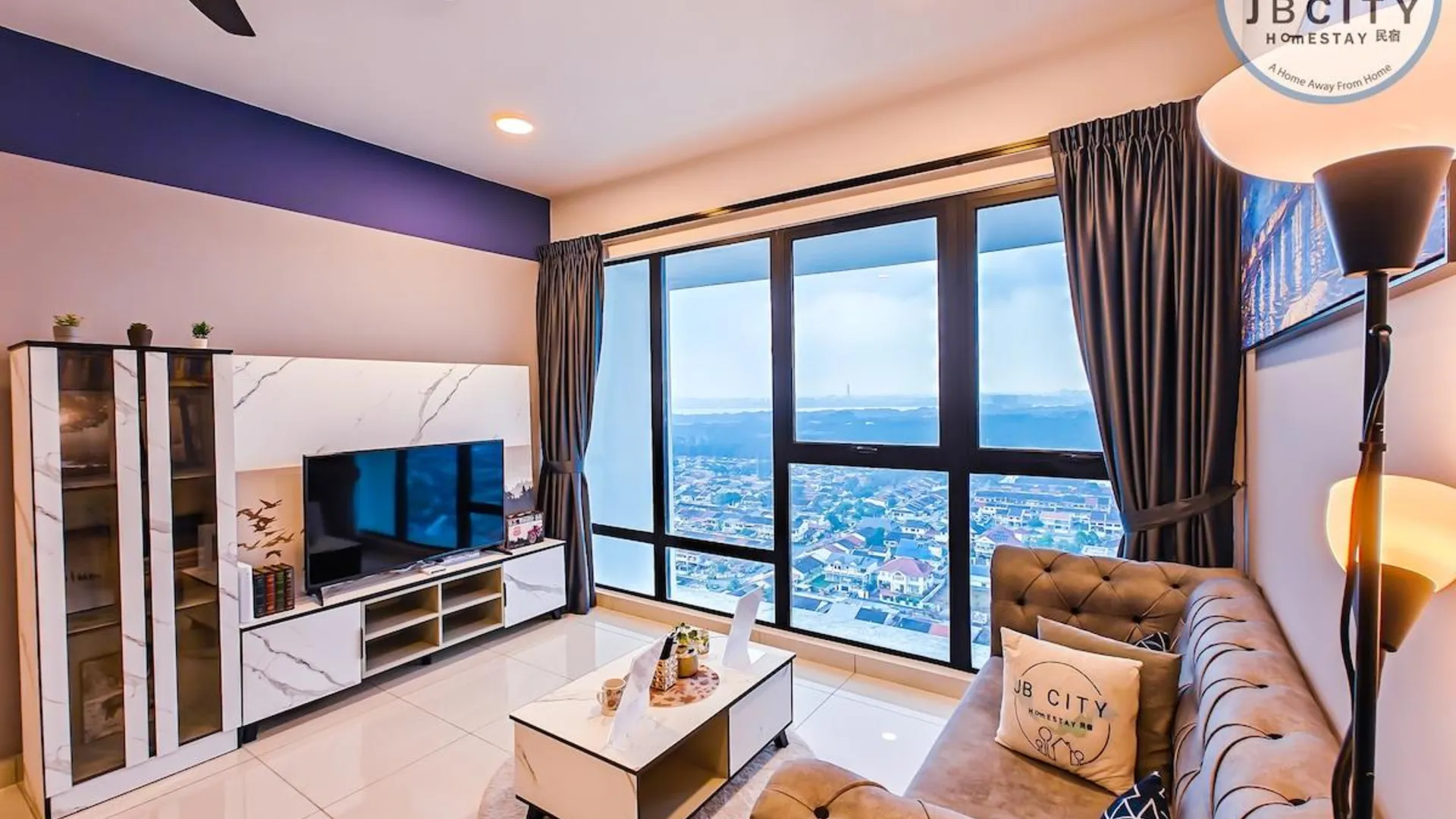 조호바루 / 조호르바루 수투랑바루의 프라이빗 하우스 (128m², 침실 3개, 프라이빗 욕실 2개) 4성급 싱글룸 스위트룸