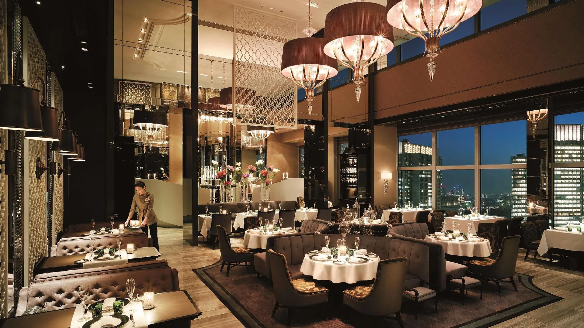 도쿄 / 동경 샹그릴라 호텔, 도쿄 5성급 호텔 로비