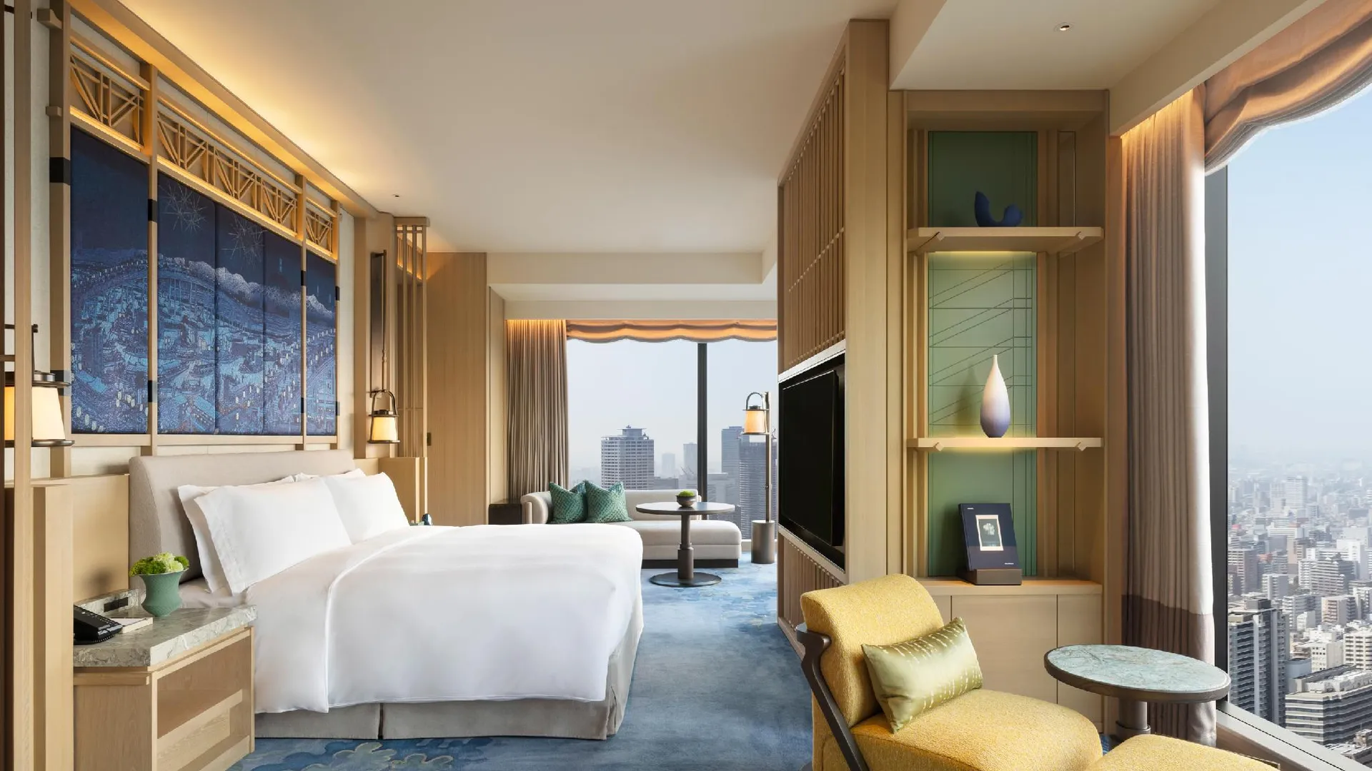 오사카 월도프 아스토리아 오사카 5성급 호텔 스위트룸