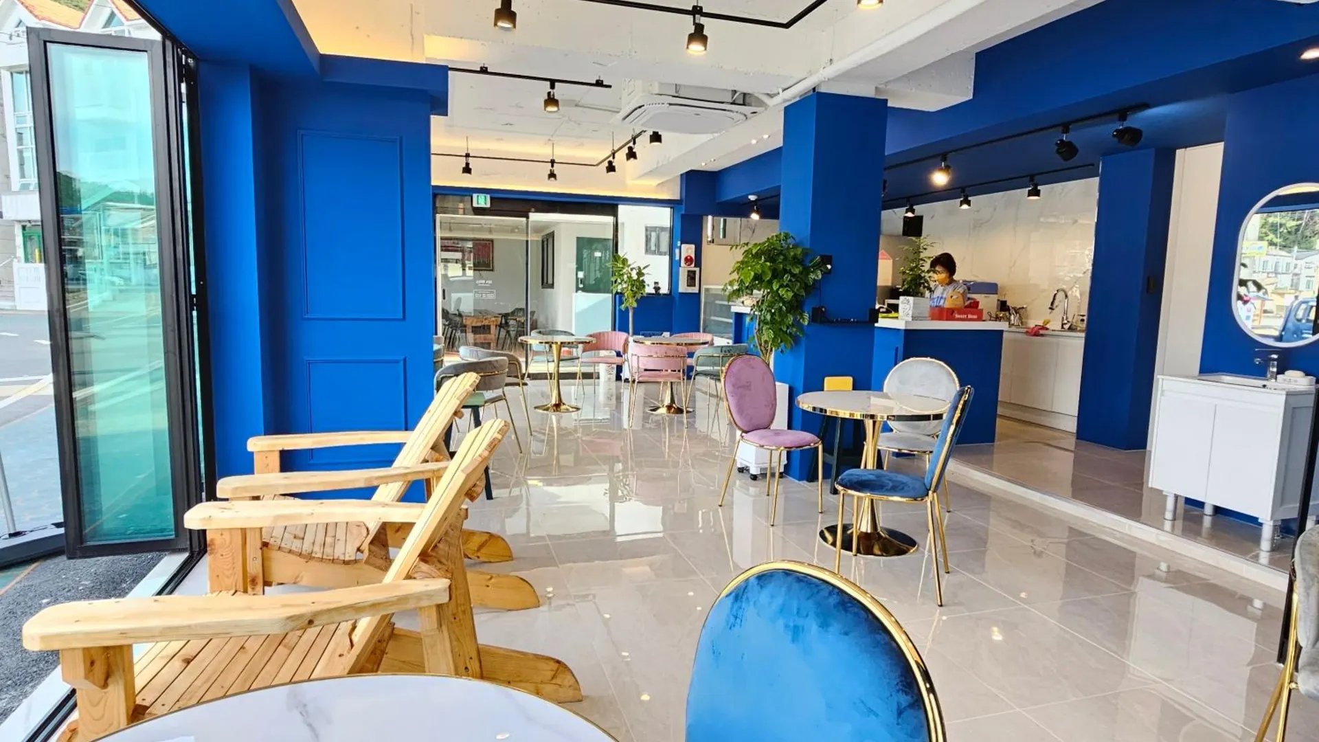 통영 통영 sea위더스펜션&카페 2성급 게스트하우스 로비