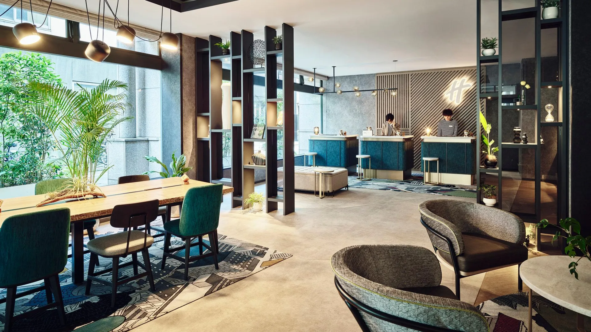 교토 홀리데이 인 교토 고조 바이 IHG 4성급 호텔 로비