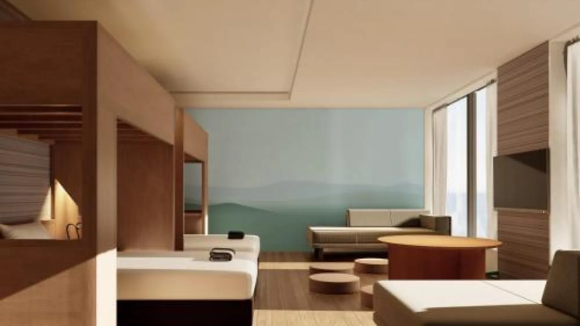 후쿠오카 호텔 리졸 트리니티 하카타 4성급 호텔 전망