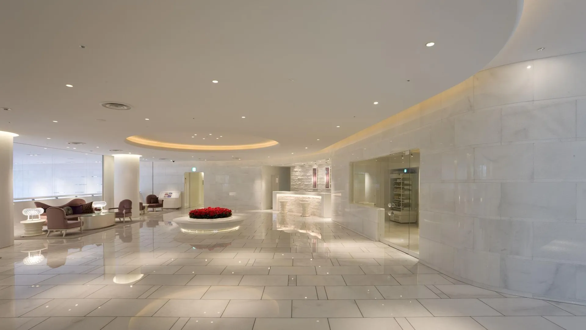 오사카 호텔 엘세레이네 오사카 4성급 호텔 로비