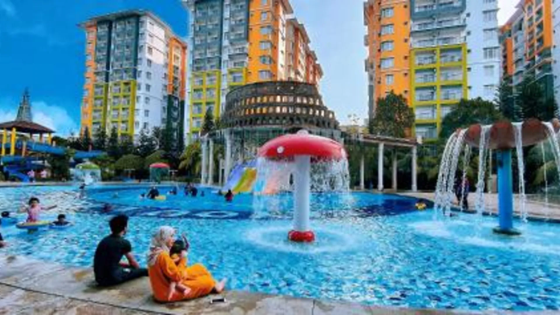 말라카 Wet Amusement Water Themepark Melaka Family Suite By YGM 4성급 게스트하우스 객실