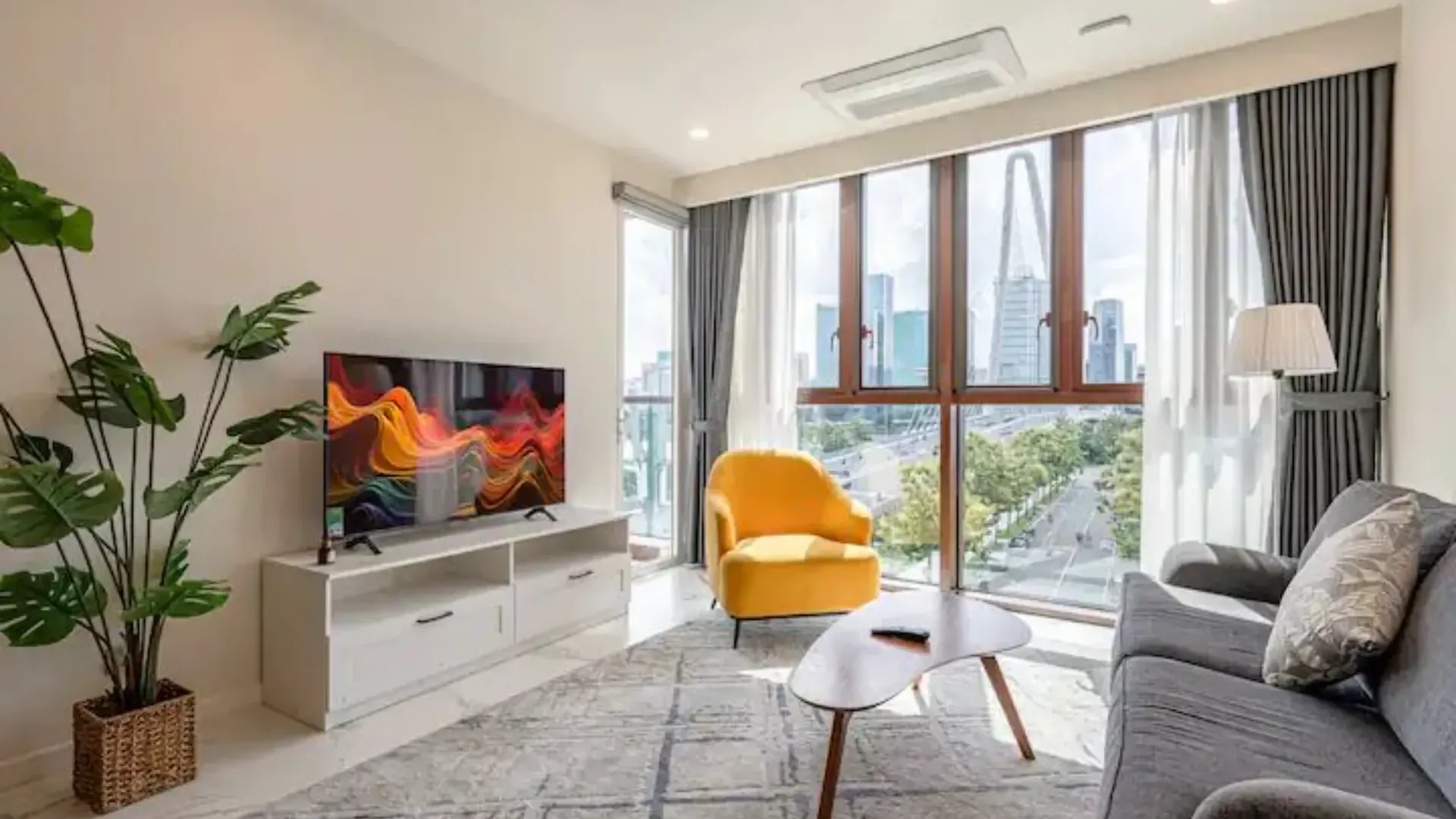 호치민 더 메트로폴 - 더 갤러리아 - 더 크레스트 - 스카이뷰 5성급 호텔 스위트룸