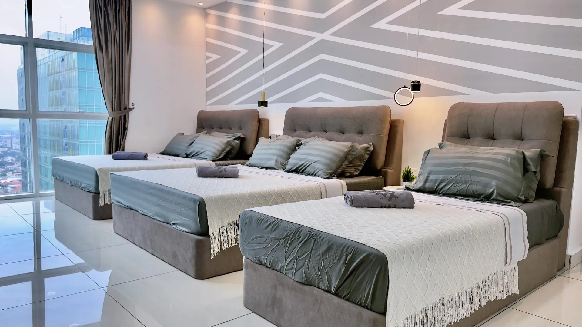 조호바루 / 조호르바루 조호바루의 아파트먼트 (m², 침실 4개, 프라이빗 욕실 3개) 5성급 싱글룸 스위트룸