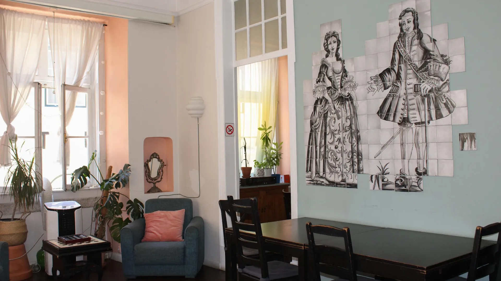 리스본 로시오 호스텔 4성급 호텔 객실