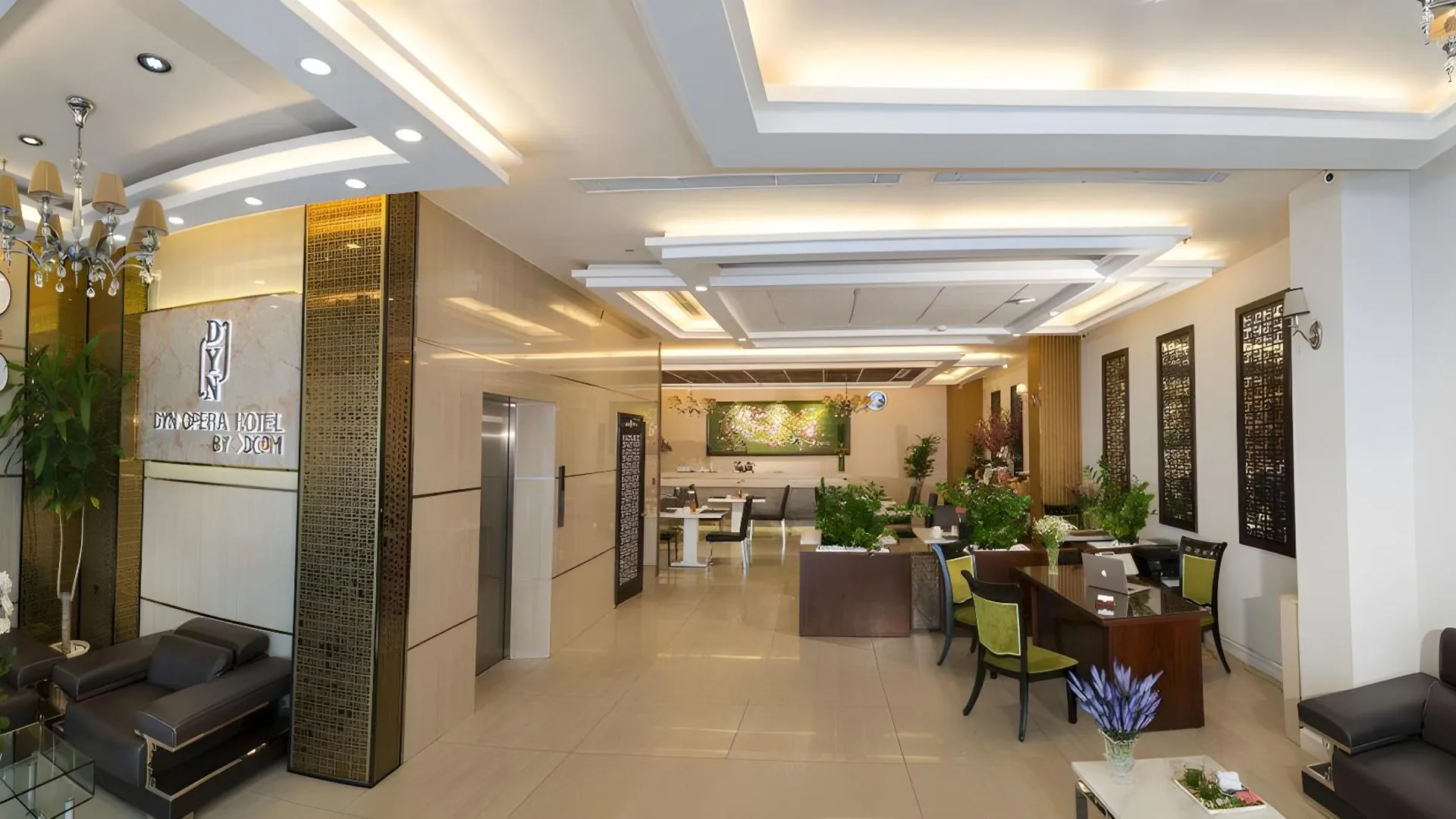 호치민 딘 오페라 호텔 3성급 호텔 로비