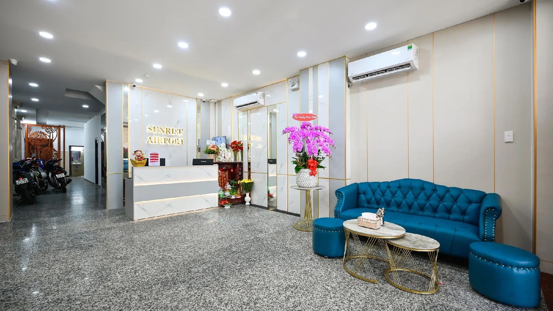 호치민 선라이즈 에어포트 호텔 3성급 호텔 로비