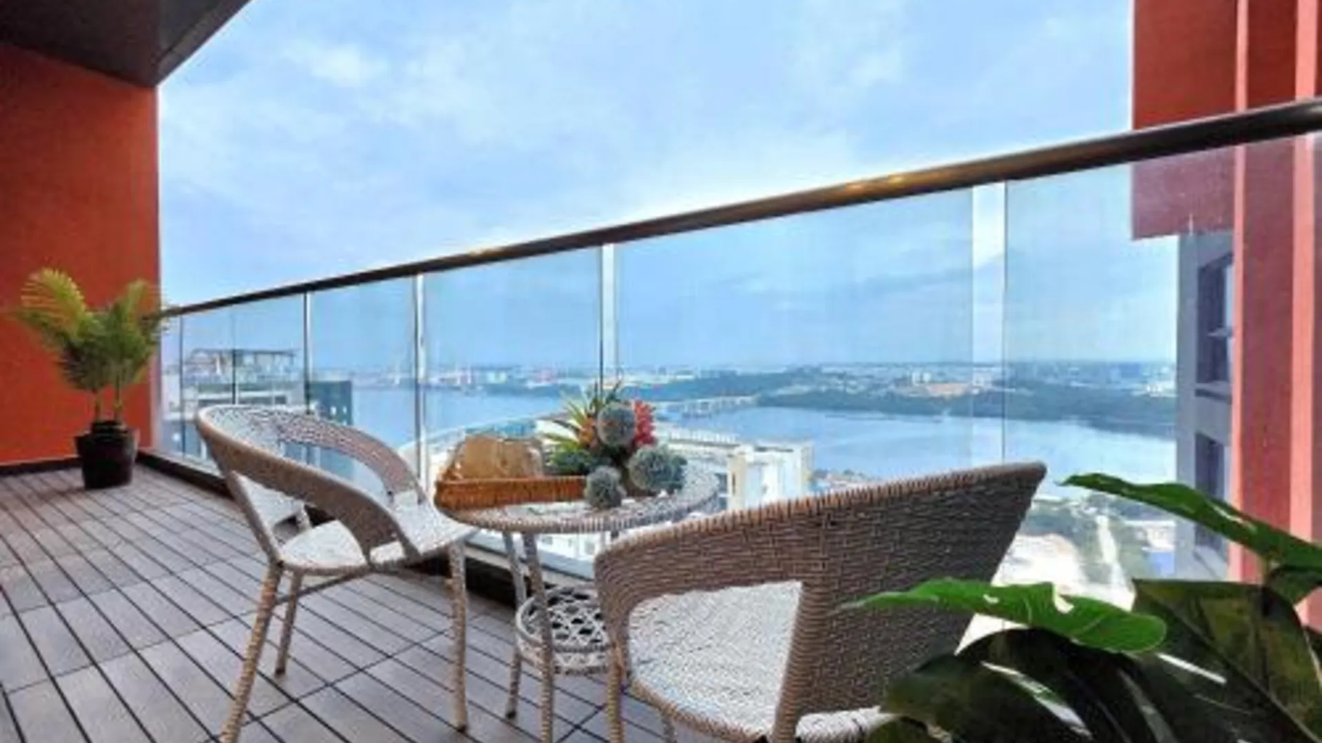 조호바루 / 조호르바루 조호바루의 아파트먼트 (103m², 침실 2개, 프라이빗 욕실 2개) 4성급 게스트하우스 전망