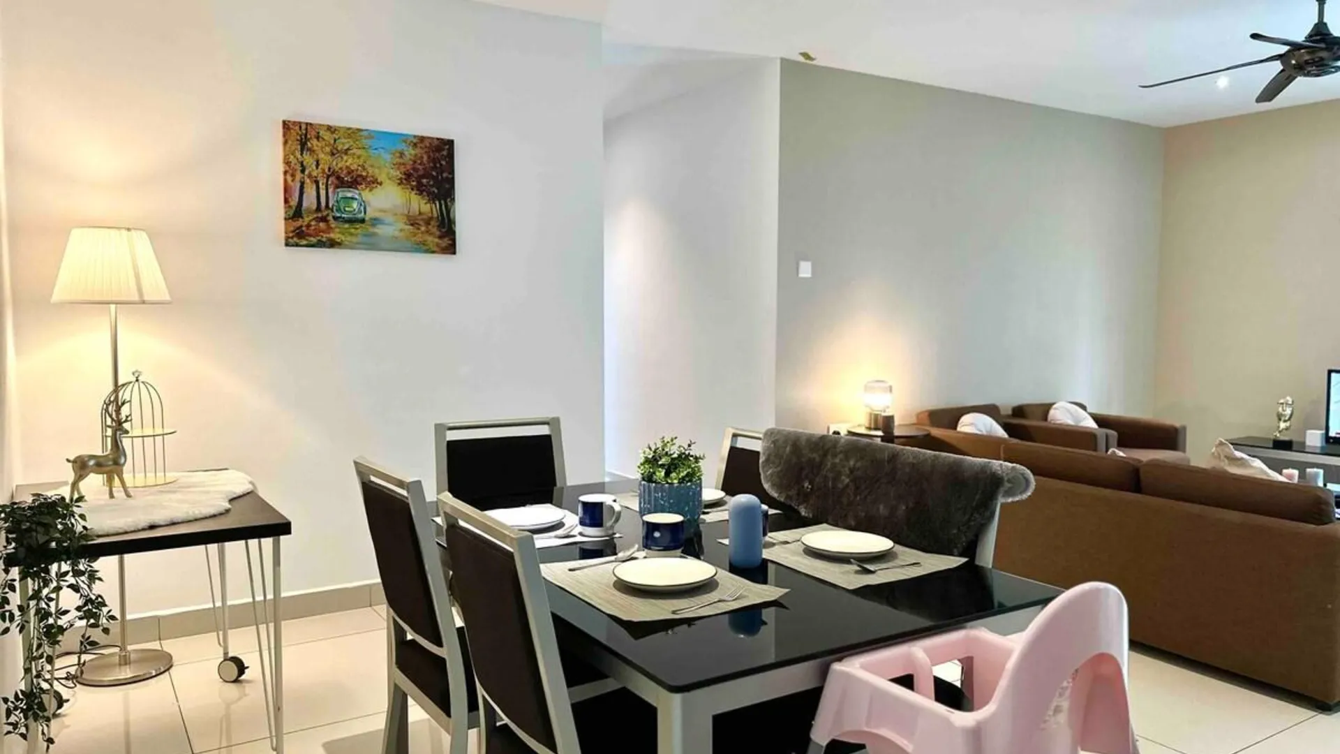 조호바루 / 조호르바루 조호바루의 프라이빗 하우스 (110m², 침실 3개, 프라이빗 욕실 2개) 2성급 싱글룸 부대시설