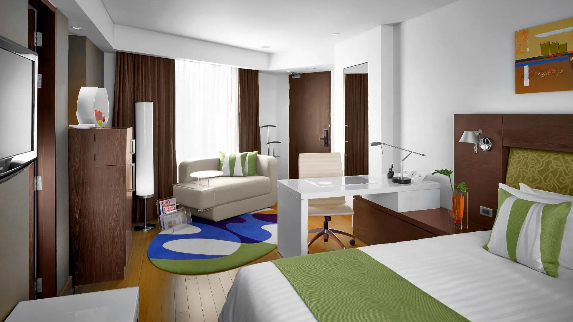 방콕 NH 방콕 아속 4성급 호텔 스위트룸