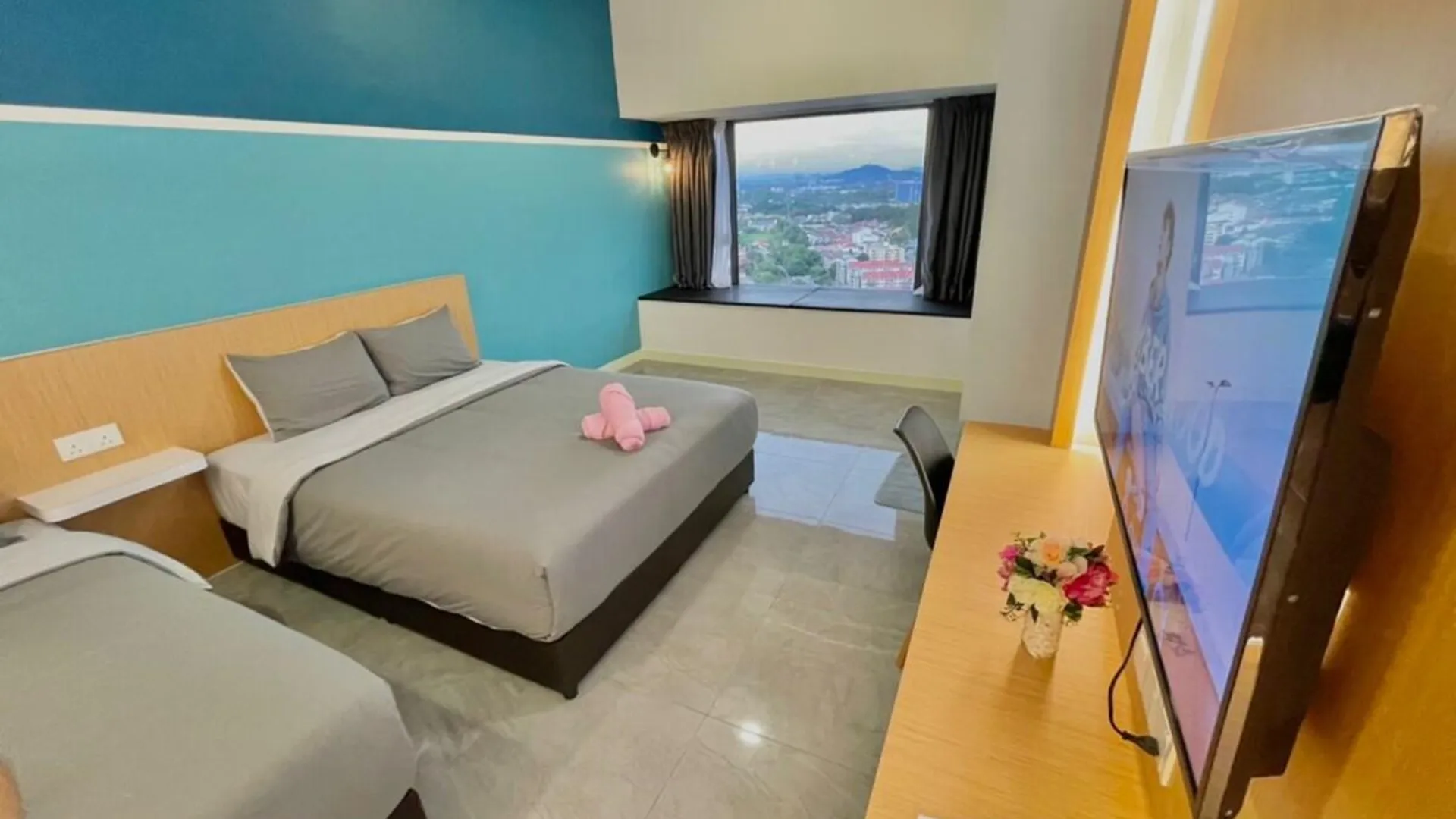 말라카 멜라카 라야의 스튜디오 프라이빗 하우스 (40m², 프라이빗 욕실 1개) 4성급 싱글룸 스위트룸