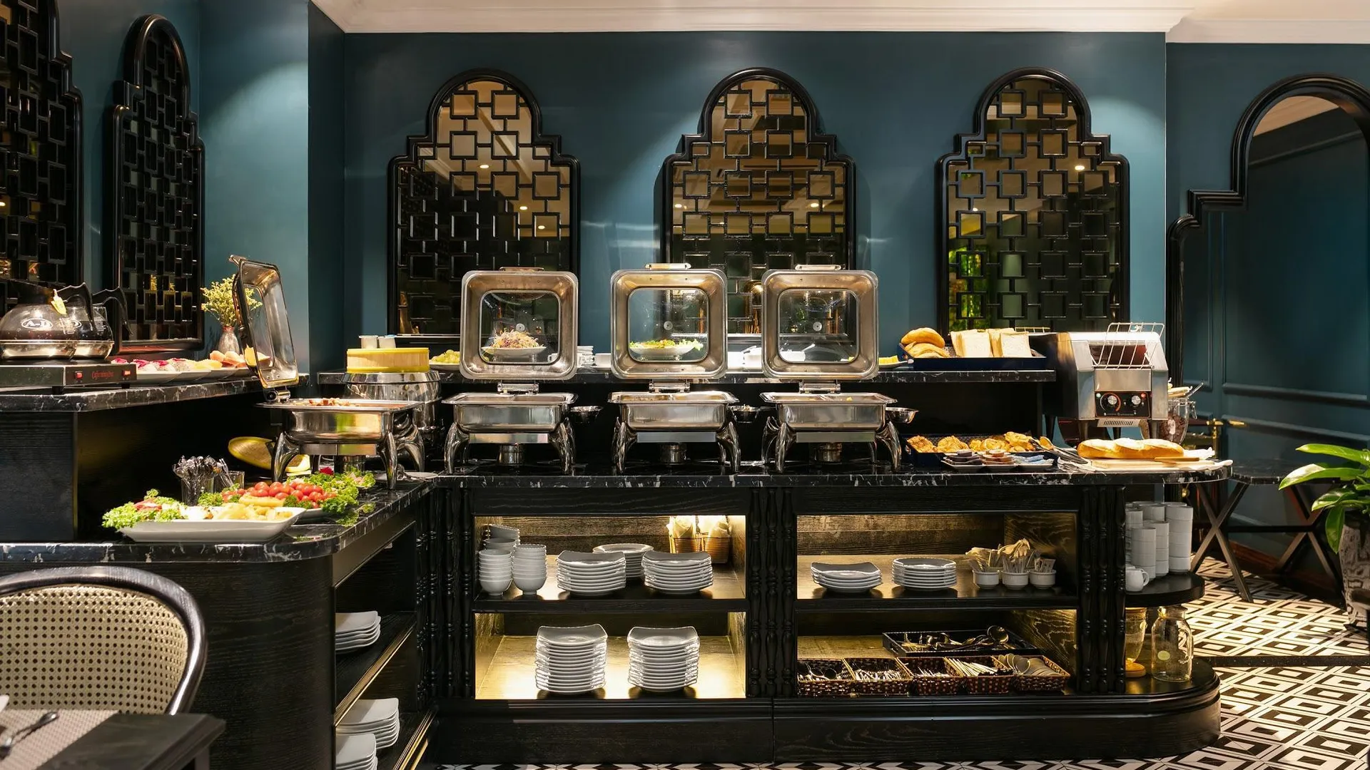 하노이 그란데 컬렉션 호텔 앤 스파 4성급 호텔 레스토랑