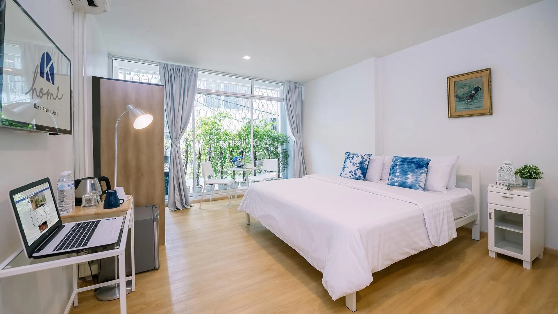 방콕 K 홈 아속 2성급 호텔 객실