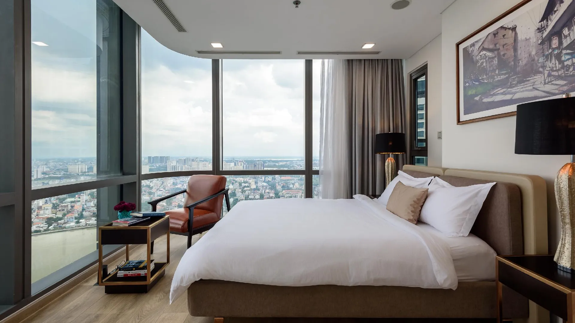 호치민 앙지아 호스피탈리티 랜드마크 81 앤 빈홈스 리버사이드 5성급 호텔 스위트룸
