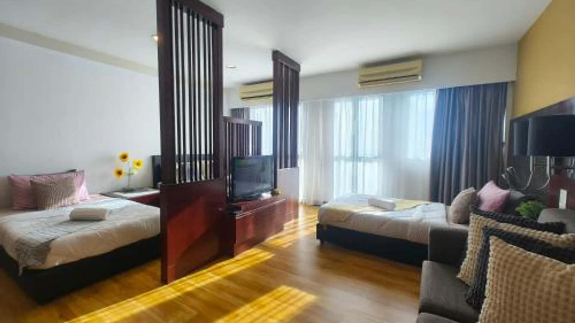 코타키나발루 시티 센터의 아파트먼트 (m², 침실 1개, 프라이빗 욕실 1개) 4성급 게스트하우스 스위트룸